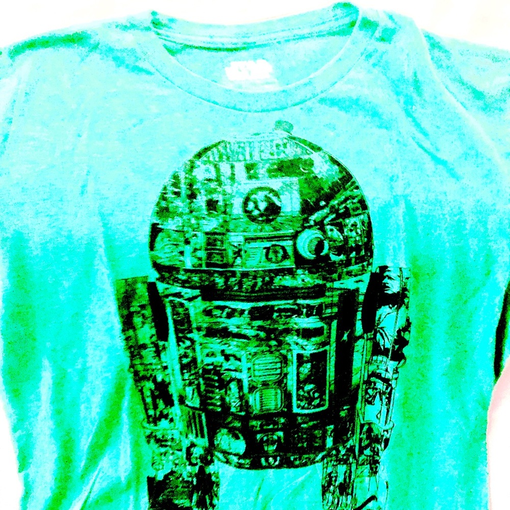 R2D2 Green Tee